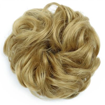 DYPASA Synthetic Messy Bun Hairpiece with Elastic Band, Color 27