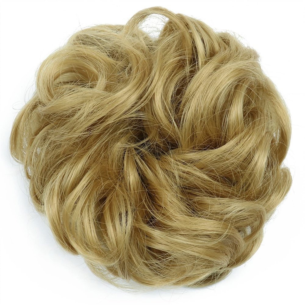 DYPASA Synthetic Messy Bun Hairpiece with Elastic Band, Color 27