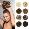 DYPASA Synthetic Messy Bun Hairpiece with Elastic Band, Brown, Color 28 view 3