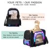 Pet Carrier, Neon Gaming Controller, Soft-Sided, for Corgis, Cats, Dogs and Puppies, Comfortable, Portable, Foldable, Airline-Approved view 3