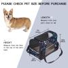 Pet Carrier Bag, Soft-Sided, Foldable, Airline-Approved, for Corgis, Cats, Dogs & Puppies view 2