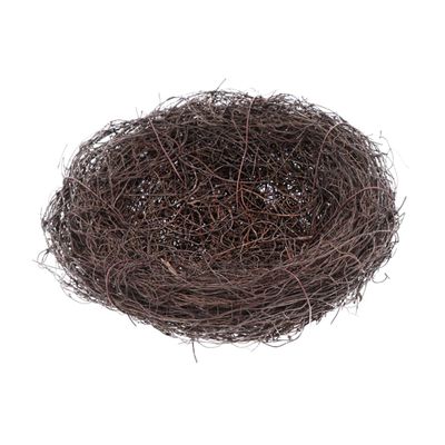 POPETPOP Rattan Bird Nest for Small Birds, Budgies and Parakeets