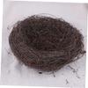 POPETPOP Rattan Bird Nest for Small Birds, Budgies and Parakeets view 3