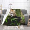 Little Red Panda Ultra-Soft Micro-Fleece Blanket, 203 x 152 cm, for Bed, Sofa, Couch, Travel, and Camping, Plush, Soft, Cozy, Machine-Washable view 2