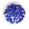 Mixed-Shape Crystal AB 3D Flatback Nail Art Rhinestones, Sapphire, 100 Pieces view 1