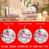 LXJDDLD Spa Bed Cushion Topper, Lash Bed Topper Cover for Massage Tables with Four Corner Straps and Facial Breathing Hole, Mattress Pad for Square, Round, or Trapezoidal Head (Bed Not Included), Gray, 70 x 185 cm view 2