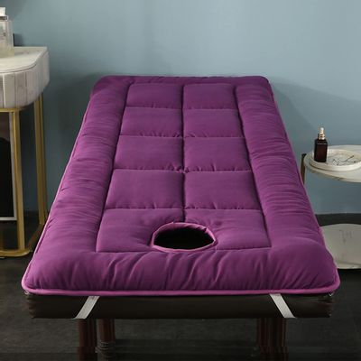 LXJDDLD Spa Bed Cushion Topper, Purple, 70 x 190 cm
