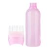 Portable Hair Dye Applicator Brush and Root Comb Bottle with Scale view 1