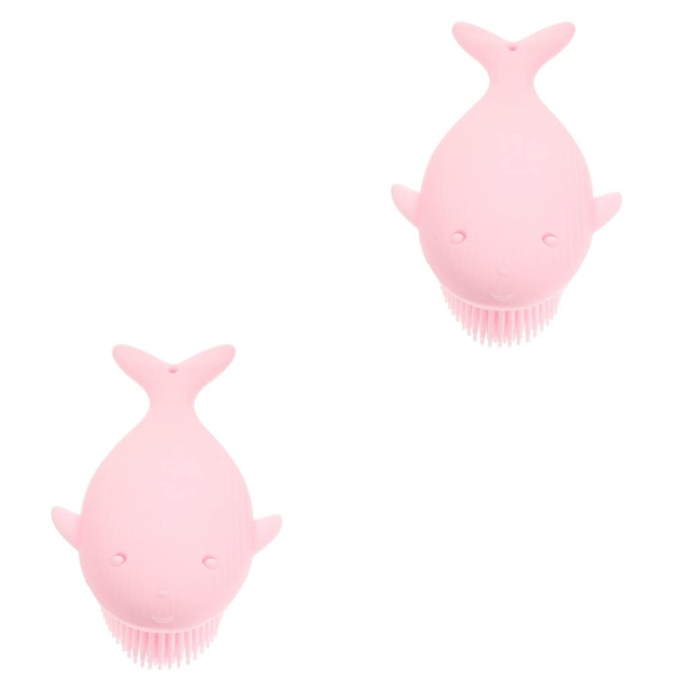 Healeved 2-Piece Baby Bath and Scalp Massage Brush Set