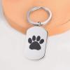 DOTUIARG Engraved Stainless Steel Pet Cremation Urn Keychain view 2