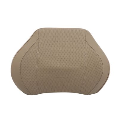 FrEshn Car Neck Pillow, PU Beige Back