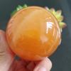 WGPHD Natural Gold Frozen Stone Crystal Ball, 70–75 mm view 2