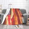 Fly The Flag Ultra-Soft Flannel Throw Blanket, Lightweight Thick Blanket for Outdoor Use, Warm Anti-Pilling Sofa and Bed Throw, 101.6 x 76.2 cm view 2