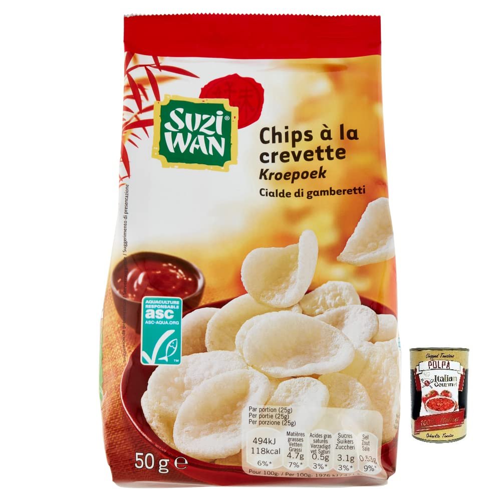 Italian Gourmet Suzi Wan Shrimp Wafers