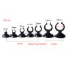 STORKY 5-Piece Aquarium Suction Cup Airline Clips, 23 mm Inner Diameter, White/Black view 3