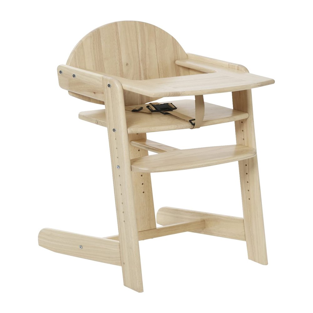 VERTBAUDET WOODY 2 Convertible High Chair, Natural