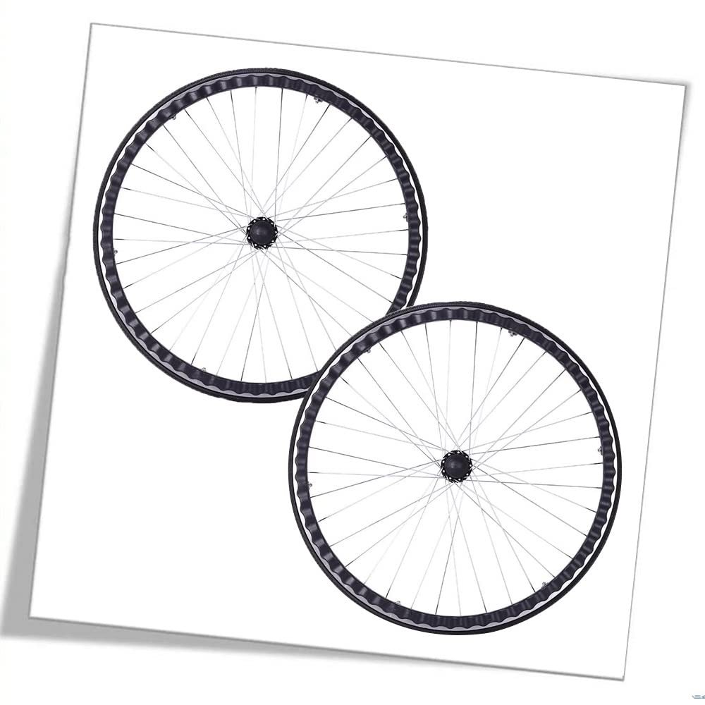 KADEUX 24-Inch Wheelchair Rear Replacement Wheels, 2-Pack