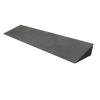 Black Rubber Fiber Curb Ramp, Threshold Ramp for Robot Vacuums, Wheelchairs and Scooters view 1