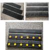 Black Rubber Fiber Curb Ramp, Threshold Ramp for Robot Vacuums, Wheelchairs and Scooters view 3