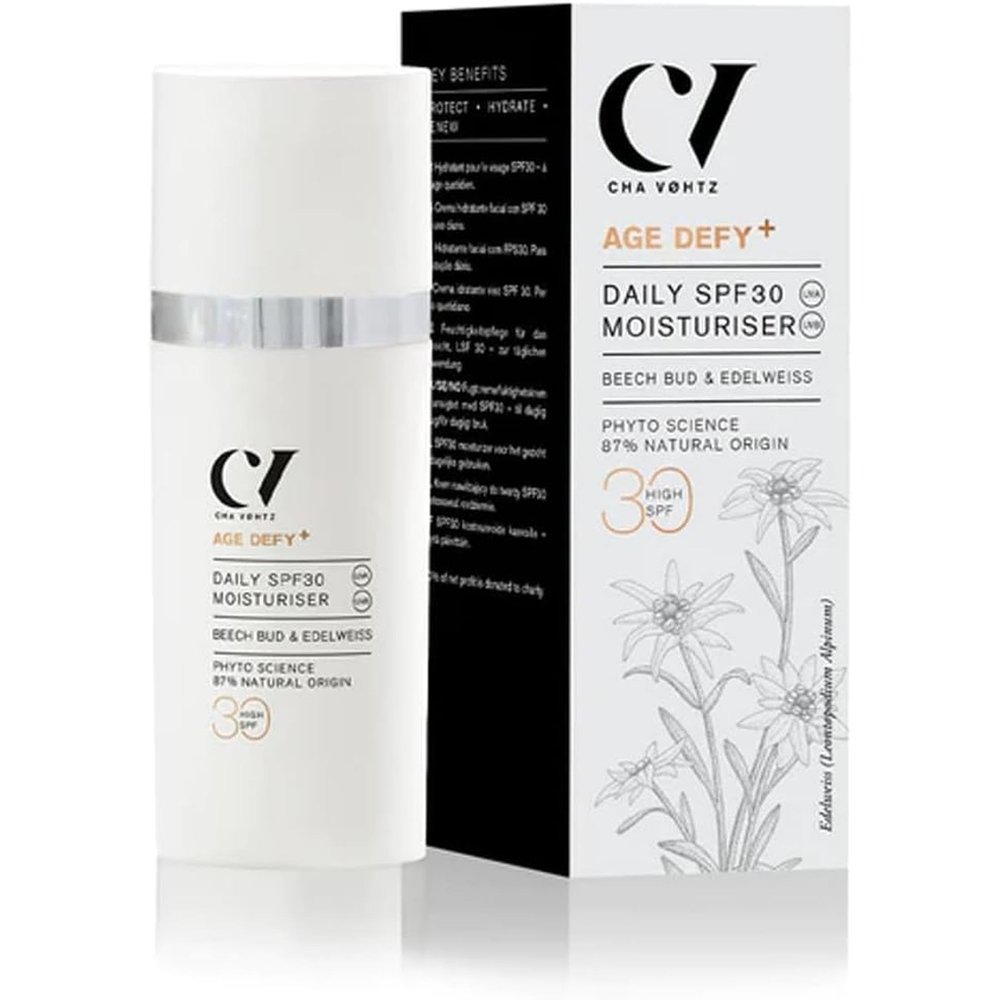 Green People Age Defy+ Daily SPF30 Moisturiser, 30ml