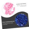 FOMIYES 2-Pack Long Polyester Sleep Bonnets for Hair Protection, Pink view 2