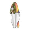 Rocky Mountain Sunset Sunshine Printed Haircut Cape, White, One Size view 3