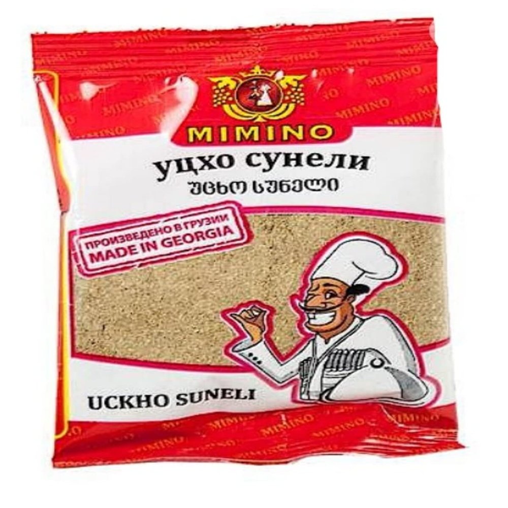 Uzkho Suneli Spice Blend | 50 g | Mimino | Georgian Tradition | Spice for Warm Dishes and Soups | Unique Aroma