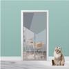 Mesh Zipper Pet Screen Door, Silver view 2