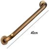 Bathtub Safety Grab Bar, Aluminum, 30/40/50 cm, Straight Support Rail and Towel Holder view 2