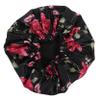 Black Satin Sleep Cap, Lightweight, Flexible and Breathable view 1