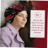 Black Satin Sleep Cap, Lightweight, Flexible and Breathable view 2