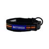 Battersea Reflective Dog Collar, Orange, L view 1
