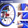 JKLAND Silicone Wheelchair Handrim Covers, Non-Slip, 1 Pair, 22 in, Color 002 view 2