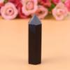 Natural Black Obsidian Hexagonal Crystal Wand view 2