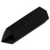 Natural Black Obsidian Hexagonal Crystal Wand view 3