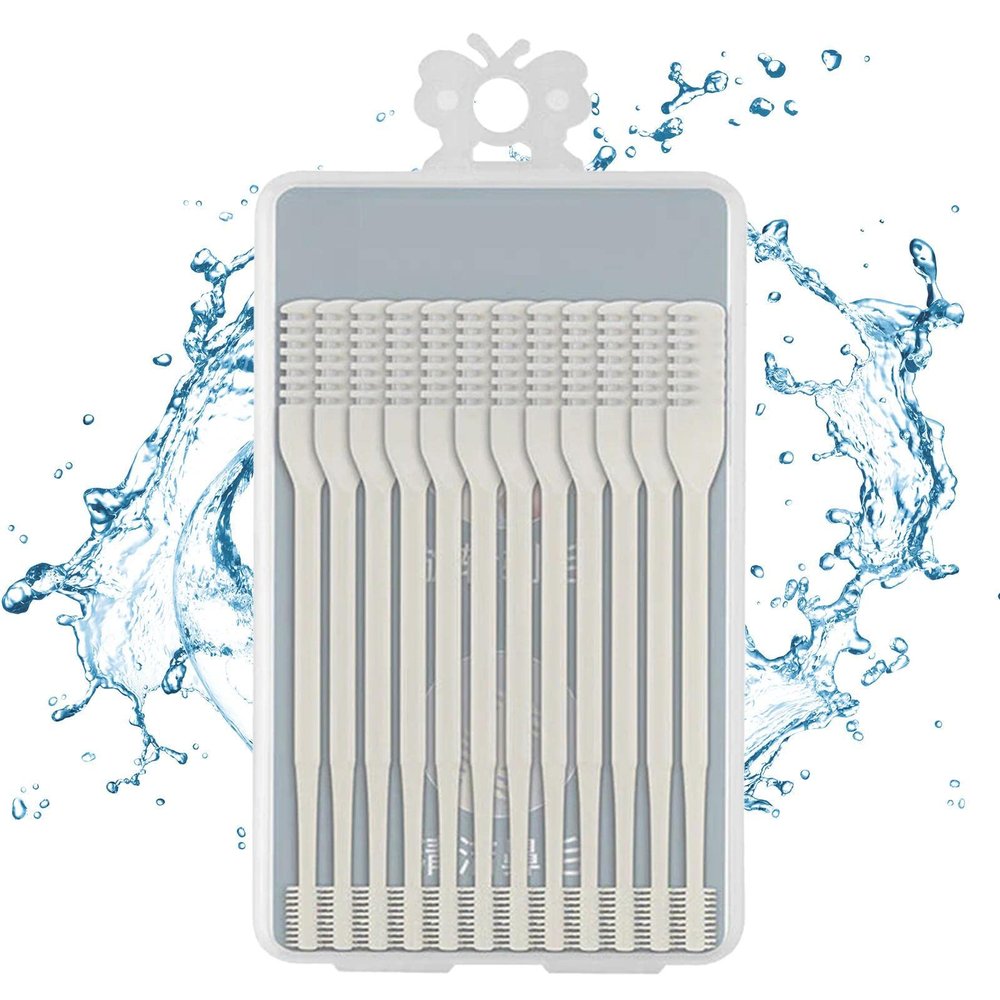 Manual Double-Sided Nose Hair Trimmer with Storage Case