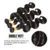 3 Bundles Synthetic Body Wave Hair Extensions, Unprocessed, 16 Inch view 3