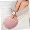Pink USB Electric Foot Warmer for Home and Office view 4
