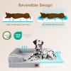 EHEYCIGA Orthopedic Dog Bed for Large Dogs, 132 x 104 cm, Gray view 2