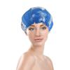 Cycladic Houses Reusable Double-Layer Waterproof Shower Cap for Women view 3