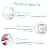 minkissy 9-Piece Empty Deodorant and Lip Balm Tube Set view 2