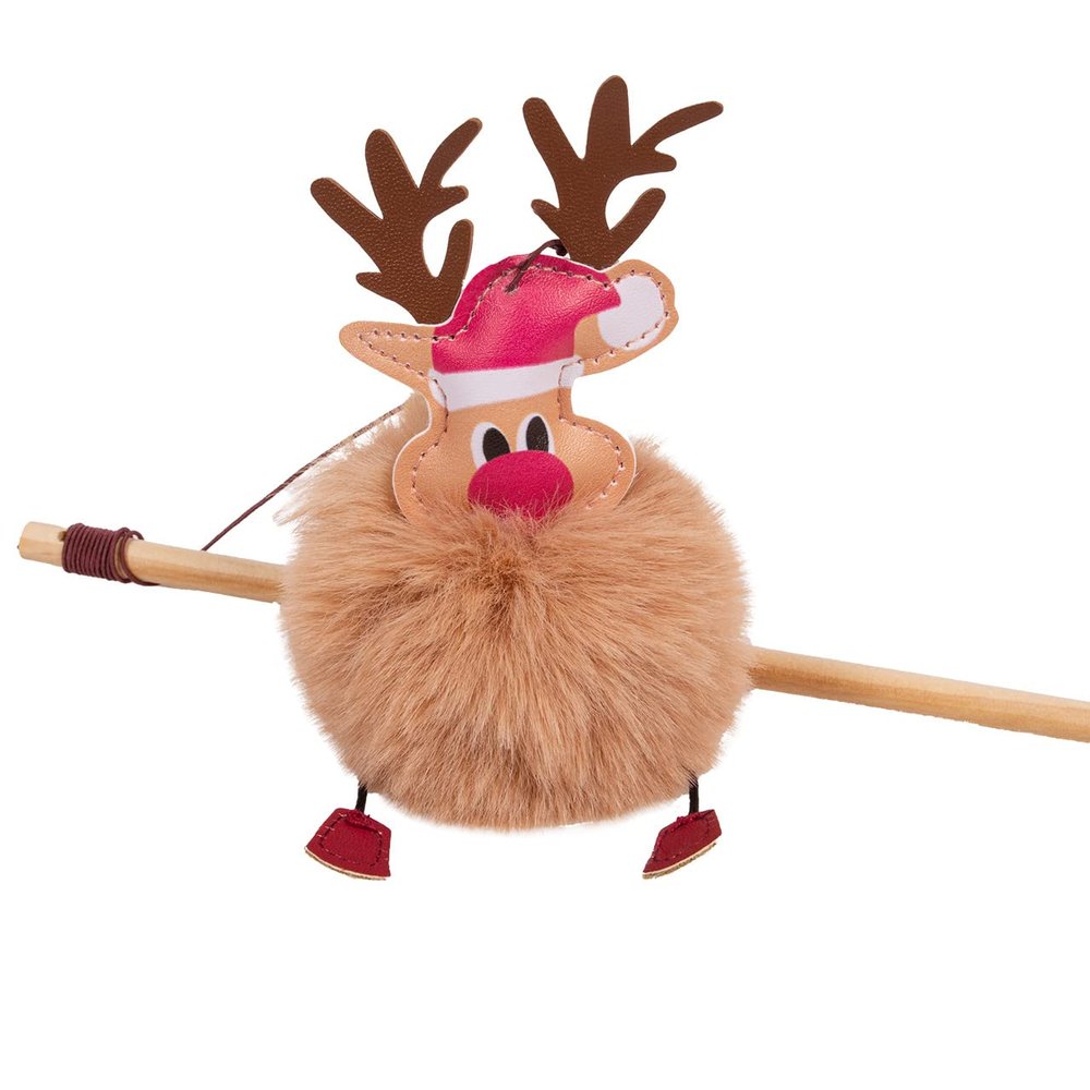 CanadianCat Company | Cat Teaser Rudolph | Beige