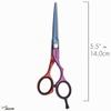 JAGUAR JaguART FOCUS ON 5.5" Hairdressing Scissors | Offset Design | Hypoallergenic, Durable High-Tech Coating in Photo Quality | Made in Germany view 3