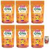 6x Plasmon i Crick Pumpkin, Carrot & Rosemary Snacks, 100 g Bags + Italian Gourmet Tomato Pulp, 400 g Can view 1