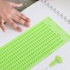 Braille Slate for the Blind, 30-Cell Plastic Writing Board view 2