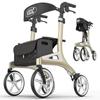 VOCIC Z71 Lightweight Folding Rollator with Seat, Waterproof Aluminum Walker view 1