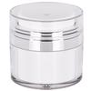 15/30/50/100 mL Airless Pump Bottle, Refillable Cosmetic Container, White, 30 mL view 1