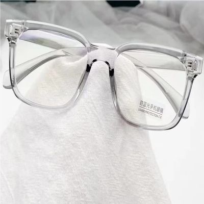 NEWADA bergroe Reading Glasses with TR90 Frame for Women and Men, Blue-Light-Blocking Computer Readers, Stylish Anti-Glare Glasses (Color: Light Gray, Size: +0.00)