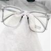 NEWADA bergroe Reading Glasses with TR90 Frame for Women and Men, Blue-Light-Blocking Computer Readers, Stylish Anti-Glare Glasses (Color: Light Gray, Size: +0.00) view 1