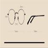 NEWADA bergroe Reading Glasses with TR90 Frame for Women and Men, Blue-Light-Blocking Computer Readers, Stylish Anti-Glare Glasses (Color: Light Gray, Size: +0.00) view 3